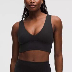 ✨ NWT Lululemon Align V‑Neck Bra — Black, Size 12 (CD Cup)